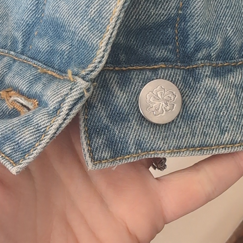 Disney Stitch Denim Blue Jacket - Picture 5 of 7